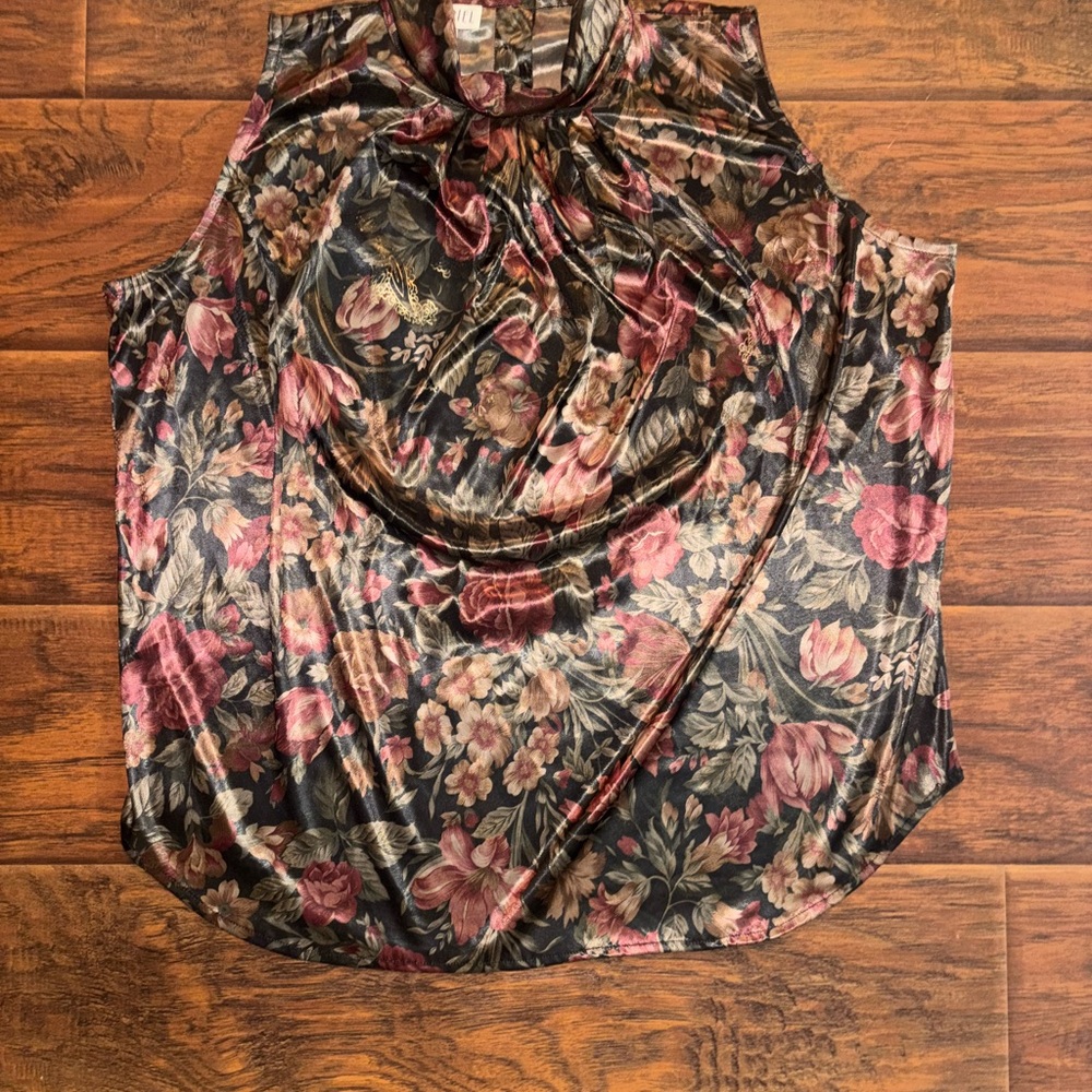 Floral Sleeveless Top